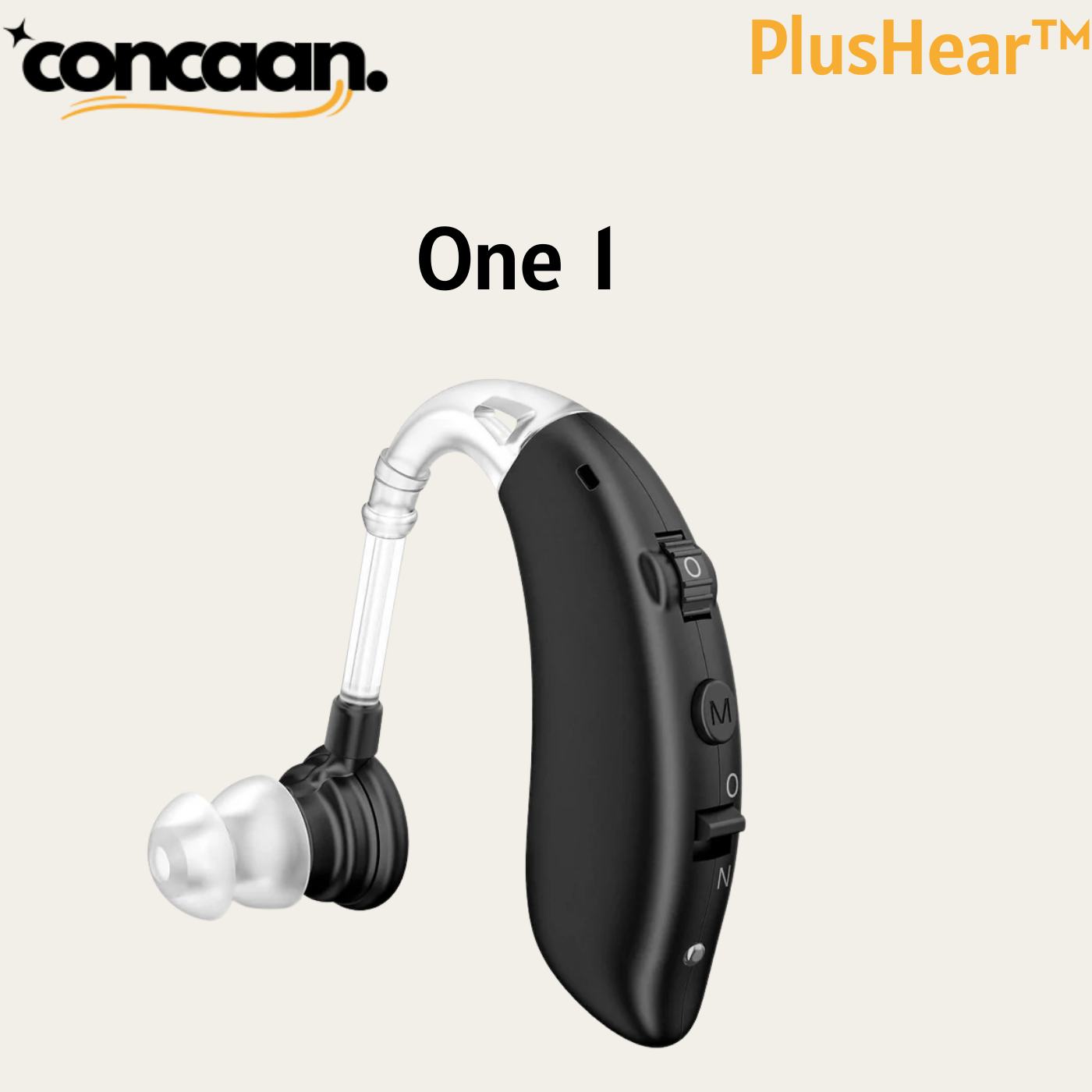 PlusHear™ BTE Rechargeable Digital Hearing Aid